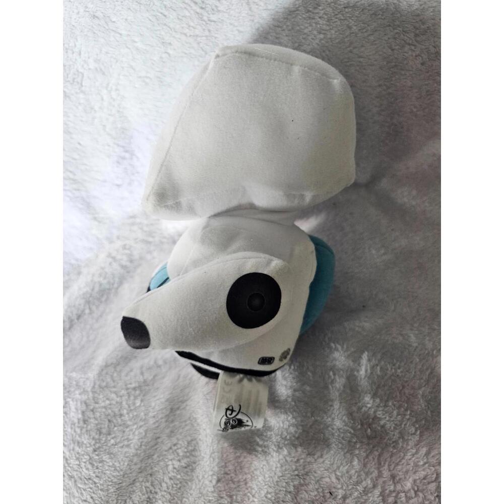Disney Pixar MO Robot Plush Clear Wall-E White 8" Stuffed Toy Movie Cartoon - Picture 4 of 11
